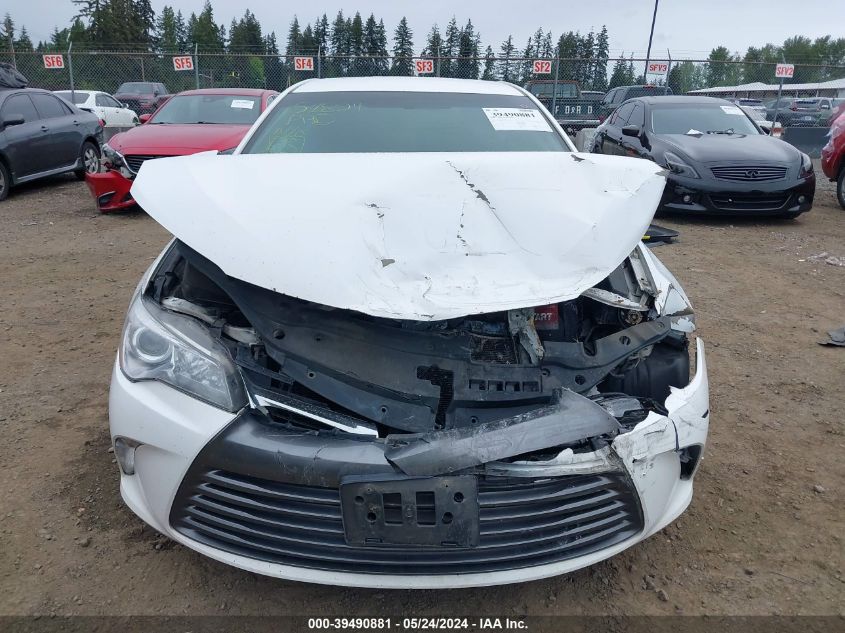 2016 Toyota Camry Le VIN: 4T4BF1FK4GR559867 Lot: 39490881