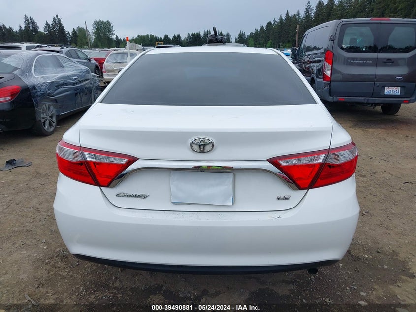 2016 Toyota Camry Le VIN: 4T4BF1FK4GR559867 Lot: 39490881