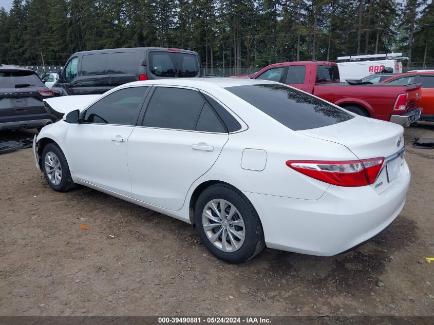 2016 Toyota Camry Le VIN: 4T4BF1FK4GR559867 Lot: 39490881