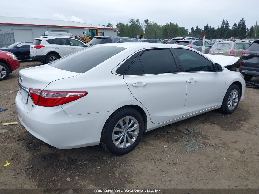 2016 Toyota Camry Le VIN: 4T4BF1FK4GR559867 Lot: 39490881