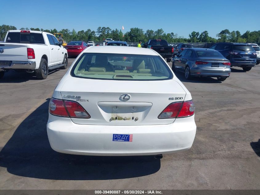 2002 Lexus Es 300 VIN: JTHBF30G620051817 Lot: 39490887