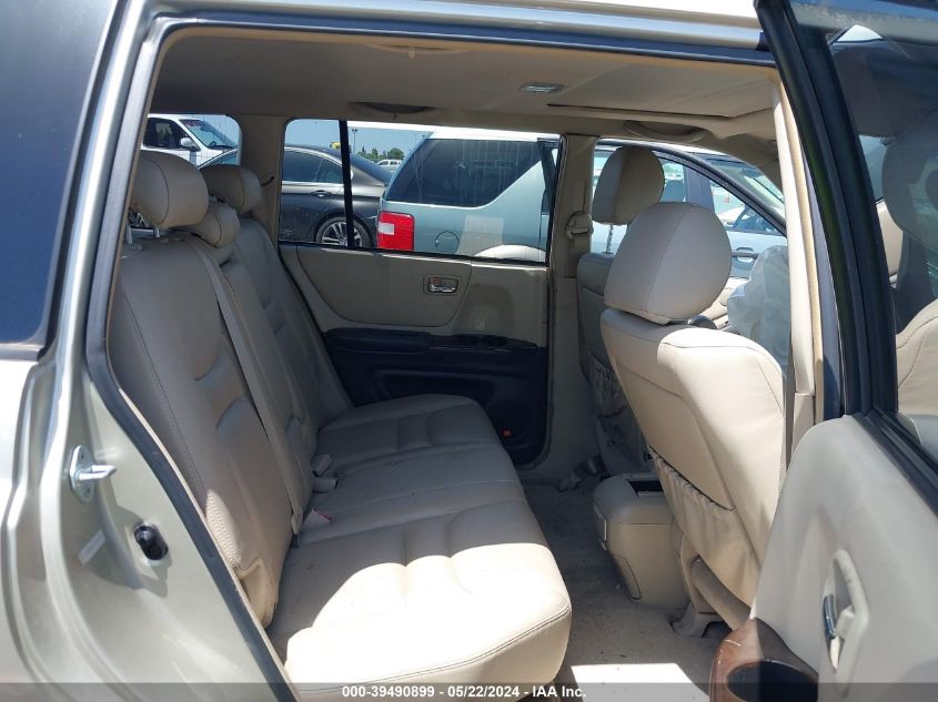 2002 Toyota Highlander Limited V6 VIN: JTEGF21A320056853 Lot: 39490899