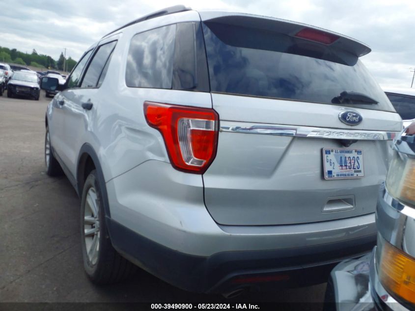 2017 Ford Explorer VIN: 1FM5K8B86HGA47307 Lot: 39490900