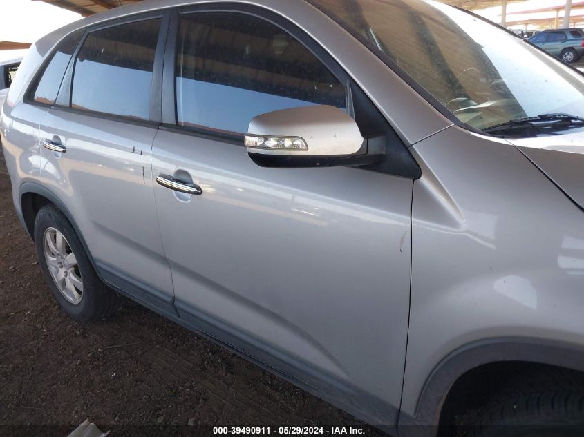 2012 Kia Sorento Lx VIN: 5XYKT4A10CG288700 Lot: 39490911