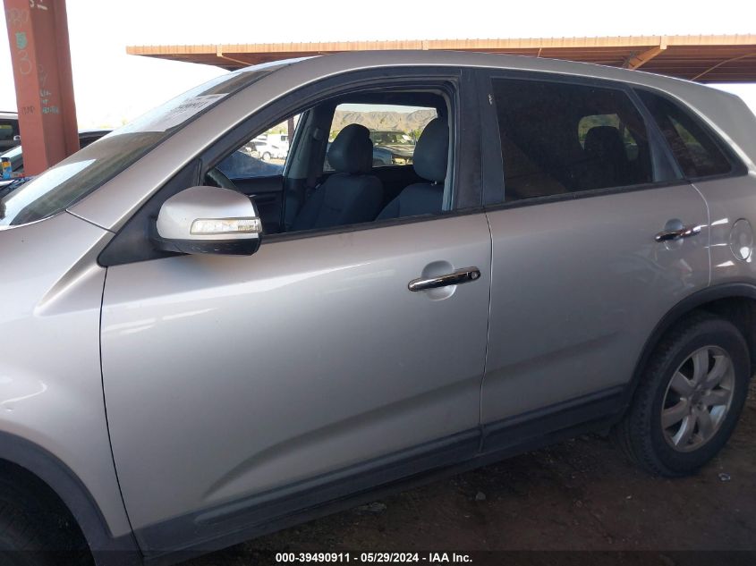 2012 Kia Sorento Lx VIN: 5XYKT4A10CG288700 Lot: 39490911