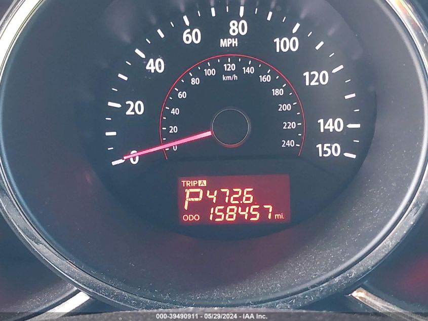 2012 Kia Sorento Lx VIN: 5XYKT4A10CG288700 Lot: 39490911