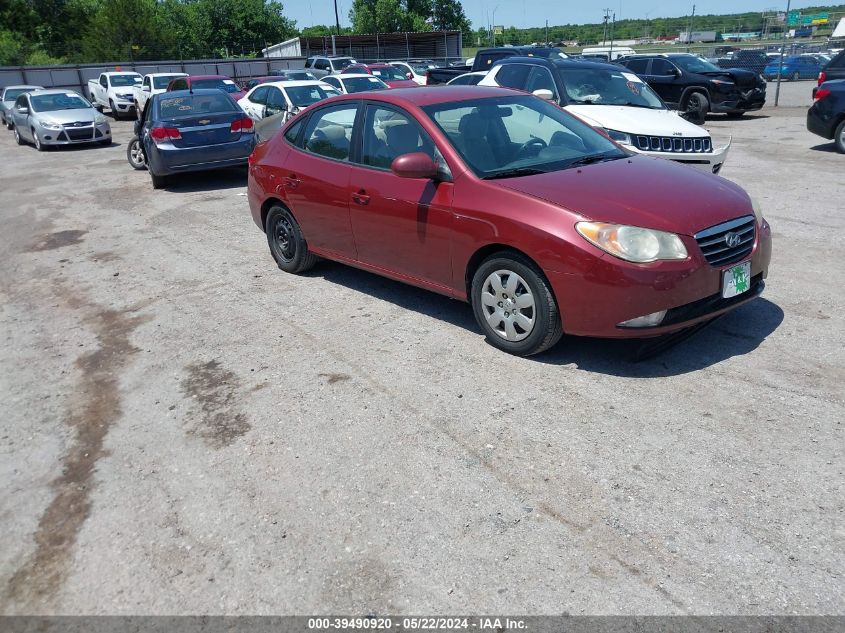 2008 Hyundai Elantra Gls/Se VIN: KMHDU46D08U334441 Lot: 39490920