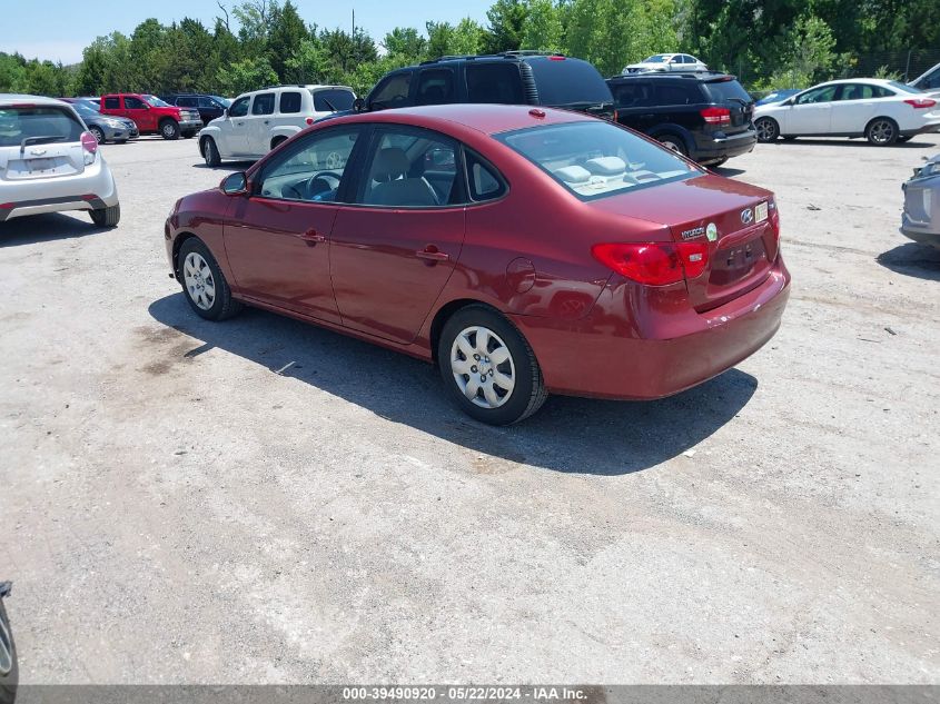 2008 Hyundai Elantra Gls/Se VIN: KMHDU46D08U334441 Lot: 39490920