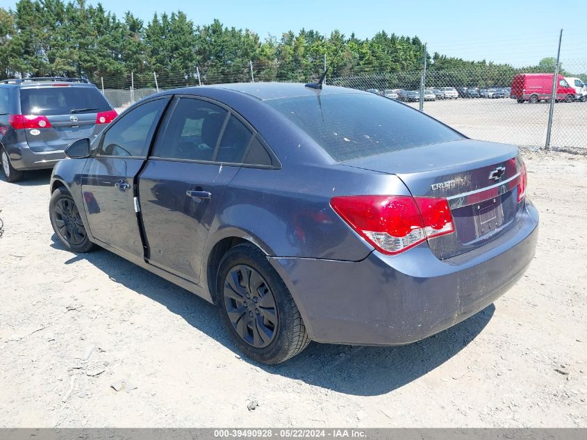 2014 Chevrolet Cruze Ls Auto VIN: 1G1PA5SH0E7416794 Lot: 39490928