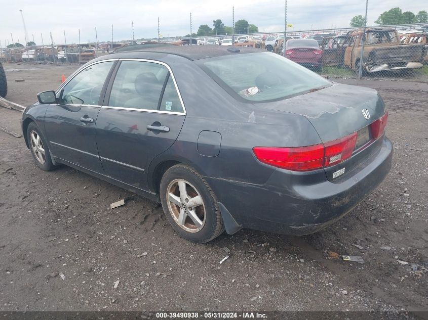 2005 Honda Accord 2.4 Ex VIN: 1HGCM568X5A023266 Lot: 39490938