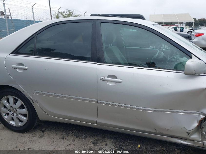 2004 Toyota Camry Xle VIN: 4T1BE32K54U862554 Lot: 39490941