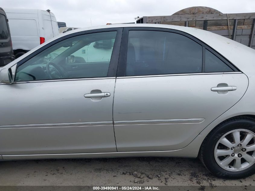 2004 Toyota Camry Xle VIN: 4T1BE32K54U862554 Lot: 39490941