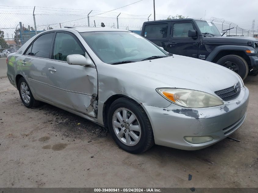 2004 Toyota Camry Xle VIN: 4T1BE32K54U862554 Lot: 39490941