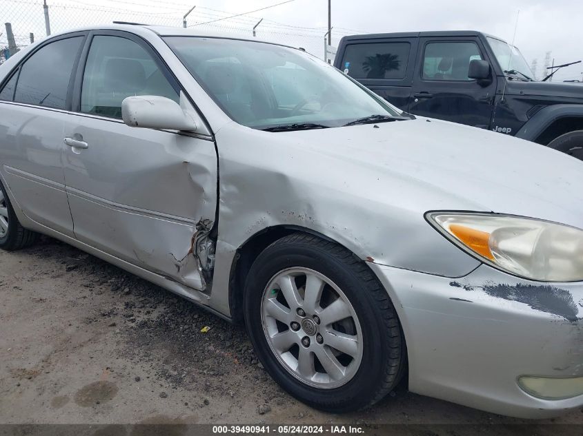 2004 Toyota Camry Xle VIN: 4T1BE32K54U862554 Lot: 39490941