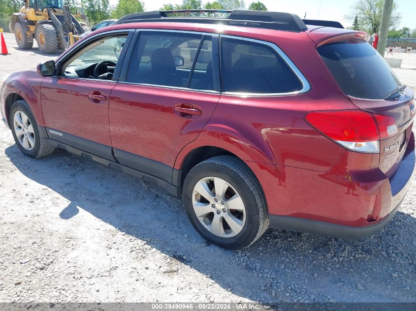 2011 Subaru Outback 2.5I Premium VIN: 4S4BRBCC6B3315107 Lot: 39490946