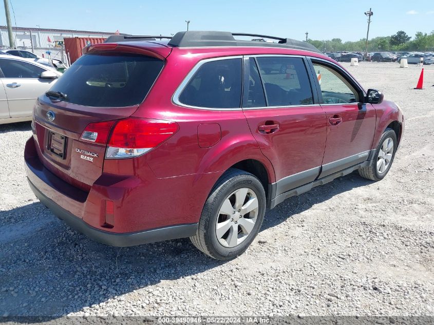 2011 Subaru Outback 2.5I Premium VIN: 4S4BRBCC6B3315107 Lot: 39490946