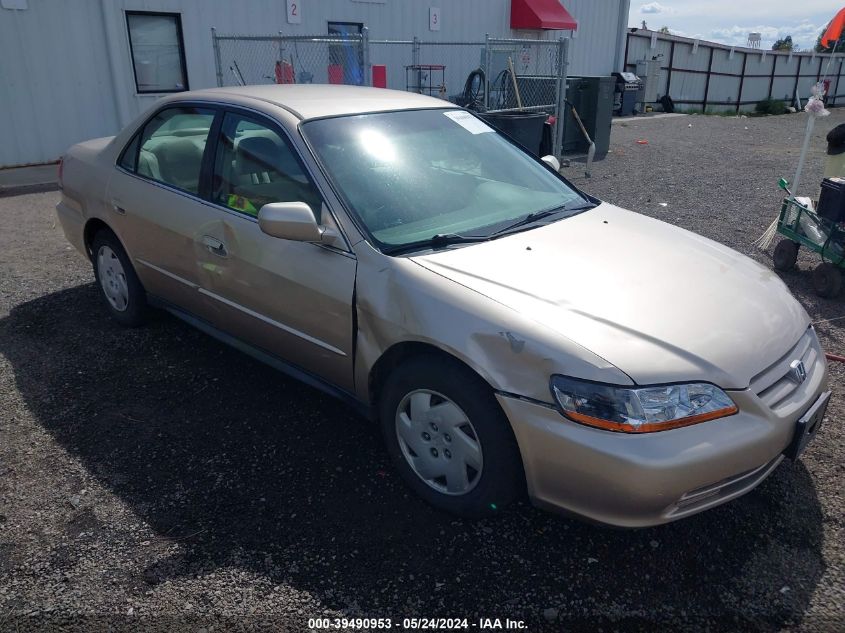 2002 Honda Accord 3.0 Lx VIN: 1HGCG16452A033695 Lot: 39490953