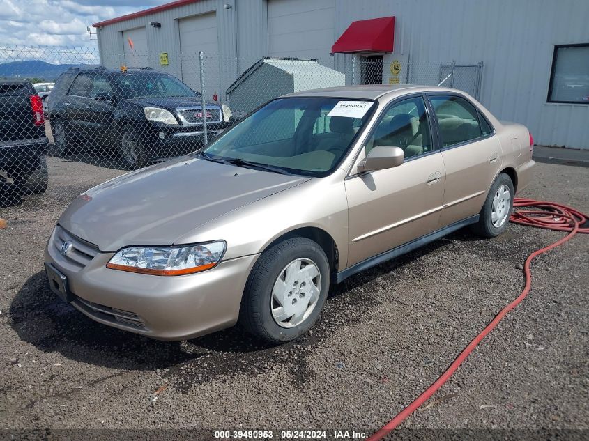 2002 Honda Accord 3.0 Lx VIN: 1HGCG16452A033695 Lot: 39490953