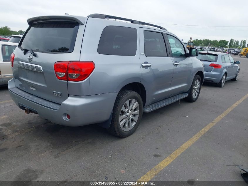 2011 Toyota Sequoia Limited VIN: 5TDJY5G16BS040432 Lot: 39490955