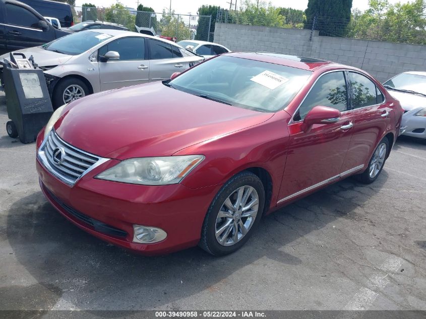 2012 Lexus Es 350 VIN: JTHBK1EG8C2502471 Lot: 39490958