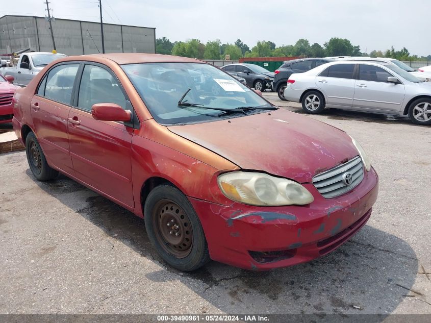 2003 Toyota Corolla Le VIN: JTDBR32EX32007748 Lot: 39490961