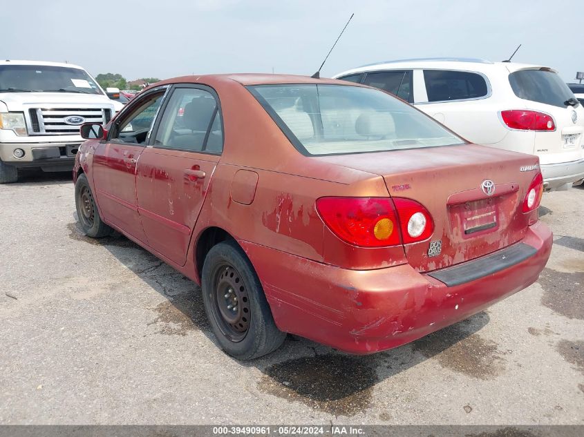 2003 Toyota Corolla Le VIN: JTDBR32EX32007748 Lot: 39490961