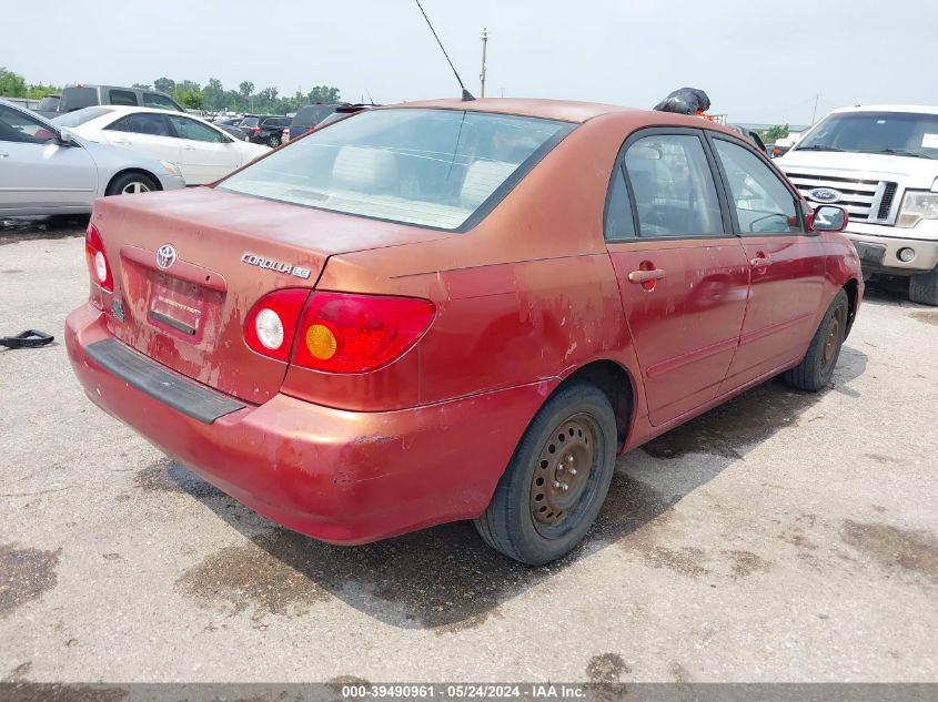 2003 Toyota Corolla Le VIN: JTDBR32EX32007748 Lot: 39490961