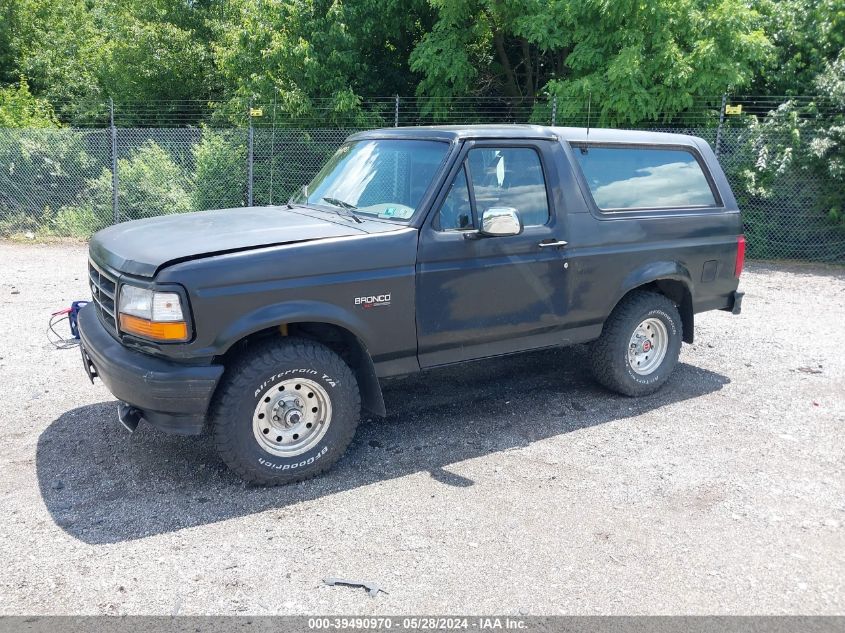 1994 Ford Bronco U100 VIN: 1FMEU15N7RLA83888 Lot: 39490970