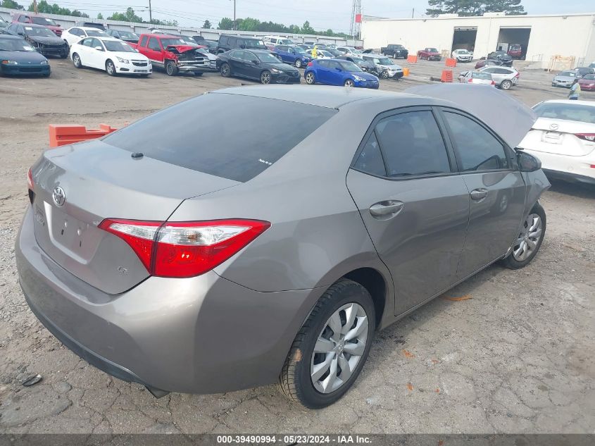 5YFBURHE9FP296314 2015 Toyota Corolla Le