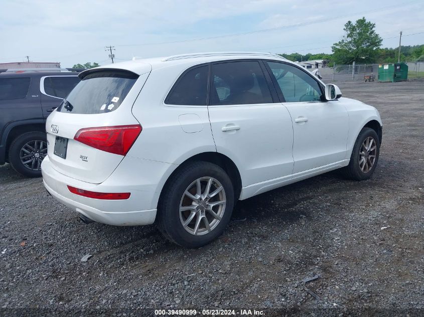 2011 Audi Q5 2.0T Premium VIN: WA1CFAFP2BA081452 Lot: 39490999