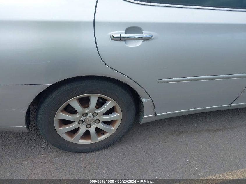 2004 Lexus Es 330 VIN: JTHBA30G940020448 Lot: 39491000