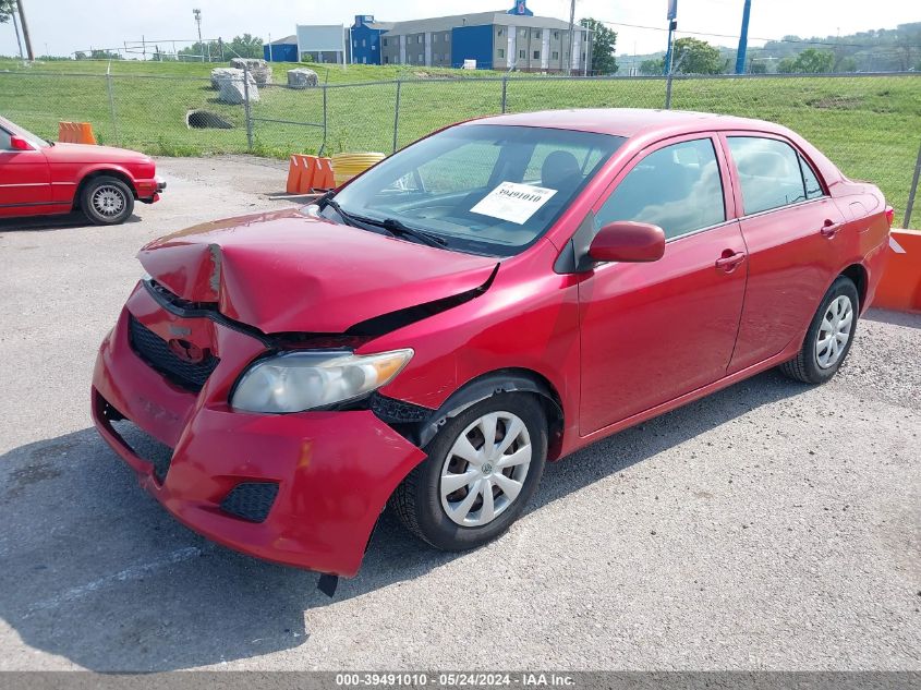 2009 Toyota Corolla Le VIN: 1NXBU40E19Z108595 Lot: 39491010