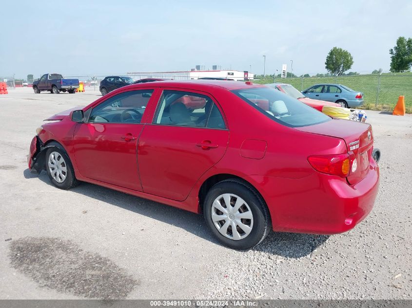 2009 Toyota Corolla Le VIN: 1NXBU40E19Z108595 Lot: 39491010