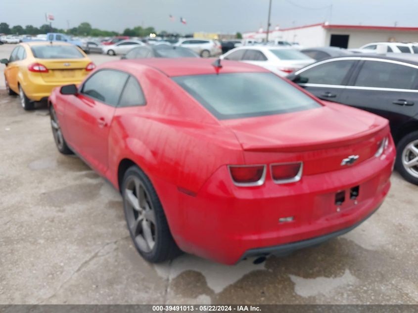 2013 Chevrolet Camaro 2Ls VIN: 2G1FA1E36D9124889 Lot: 39491013