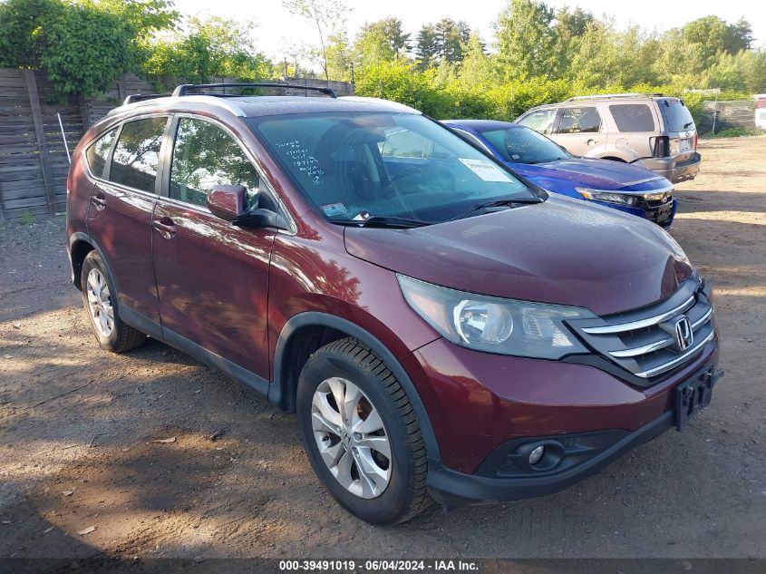 2013 Honda Cr-V Ex-L VIN: 5J6RM4H78DL048848 Lot: 39491019