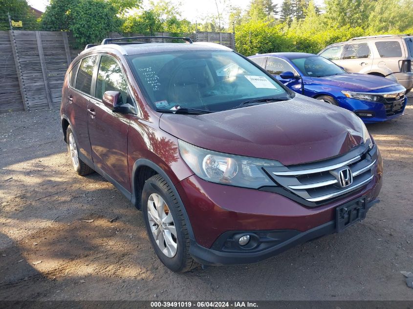 2013 Honda Cr-V Ex-L VIN: 5J6RM4H78DL048848 Lot: 39491019