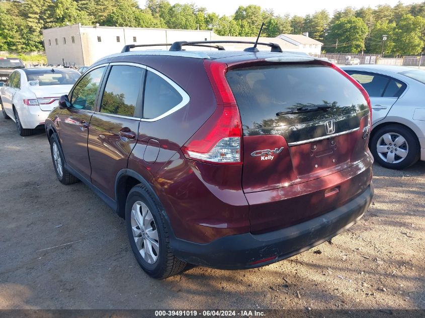 2013 Honda Cr-V Ex-L VIN: 5J6RM4H78DL048848 Lot: 39491019