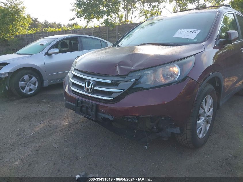 2013 Honda Cr-V Ex-L VIN: 5J6RM4H78DL048848 Lot: 39491019