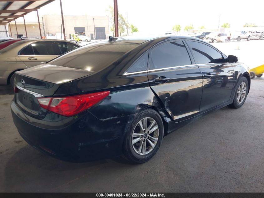 2012 Hyundai Sonata Gls VIN: 5NPEB4AC5CH498980 Lot: 39491023