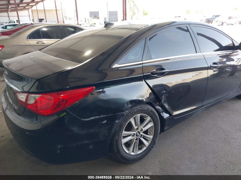 2012 Hyundai Sonata Gls VIN: 5NPEB4AC5CH498980 Lot: 39491023