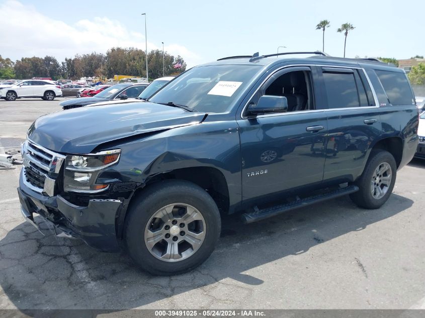 2020 Chevrolet Tahoe 4Wd Lt VIN: 1GNSKBKC8LR303685 Lot: 39491025