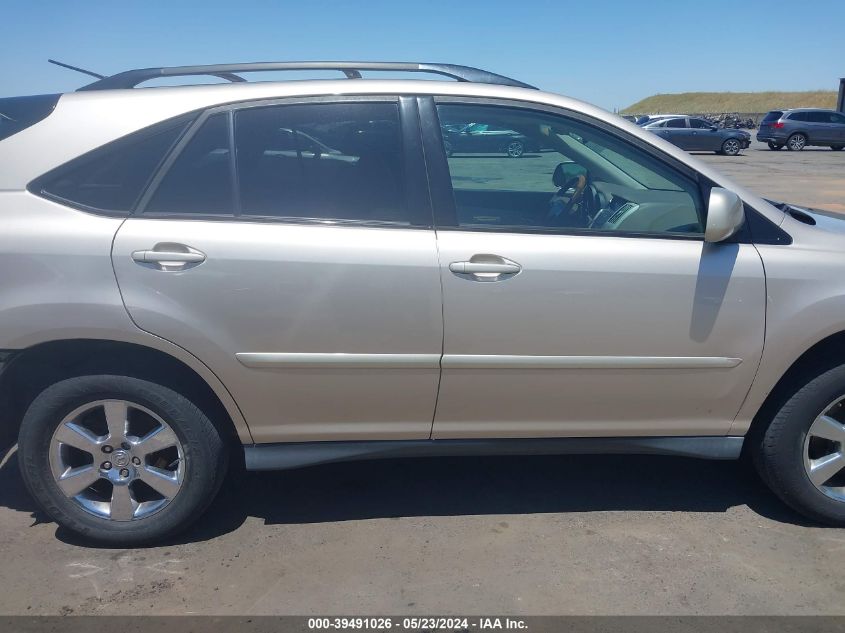 2005 Lexus Rx 330 VIN: 2T2HA31U75C069358 Lot: 39491026