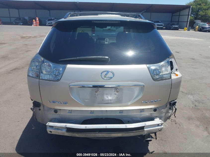 2005 Lexus Rx 330 VIN: 2T2HA31U75C069358 Lot: 39491026