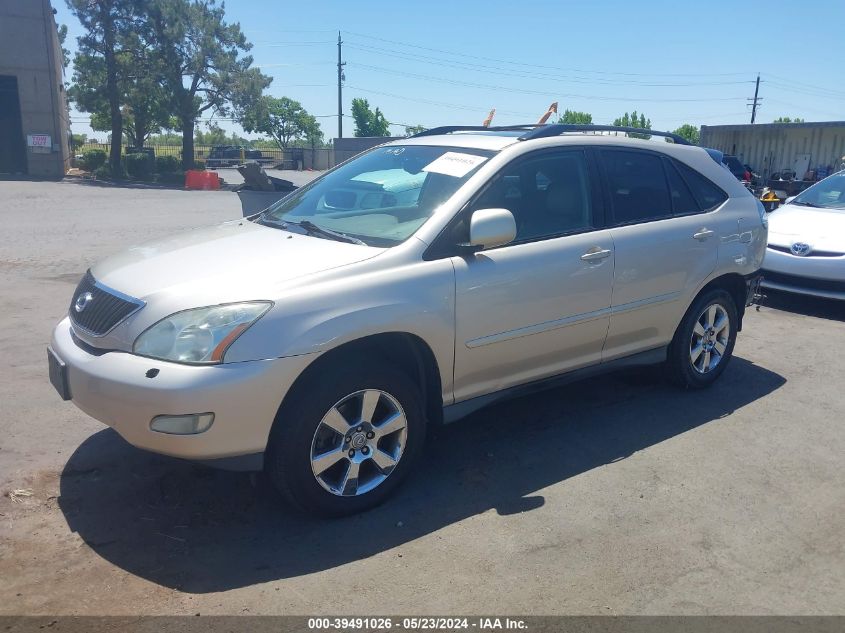 2005 Lexus Rx 330 VIN: 2T2HA31U75C069358 Lot: 39491026