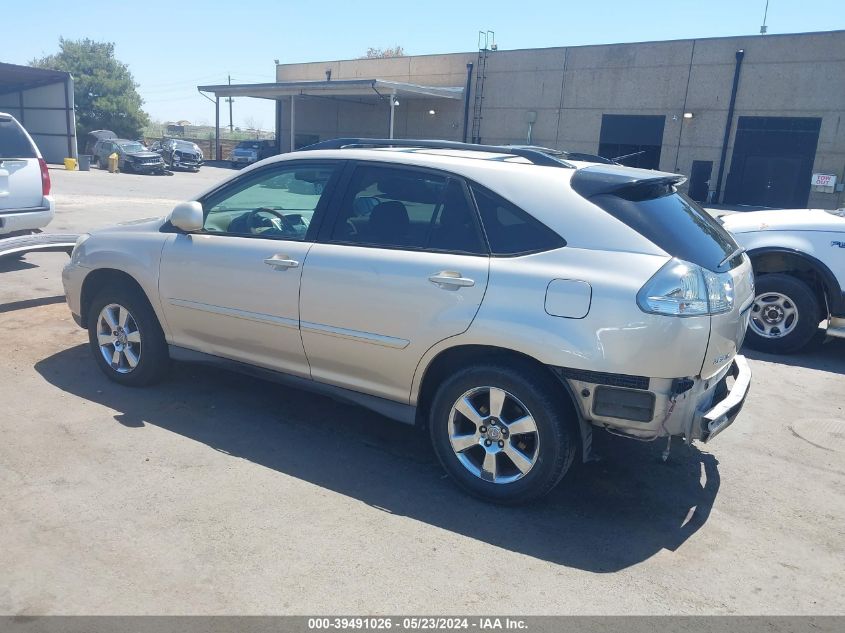 2005 Lexus Rx 330 VIN: 2T2HA31U75C069358 Lot: 39491026