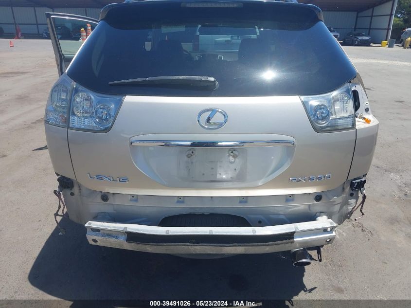 2005 Lexus Rx 330 VIN: 2T2HA31U75C069358 Lot: 39491026