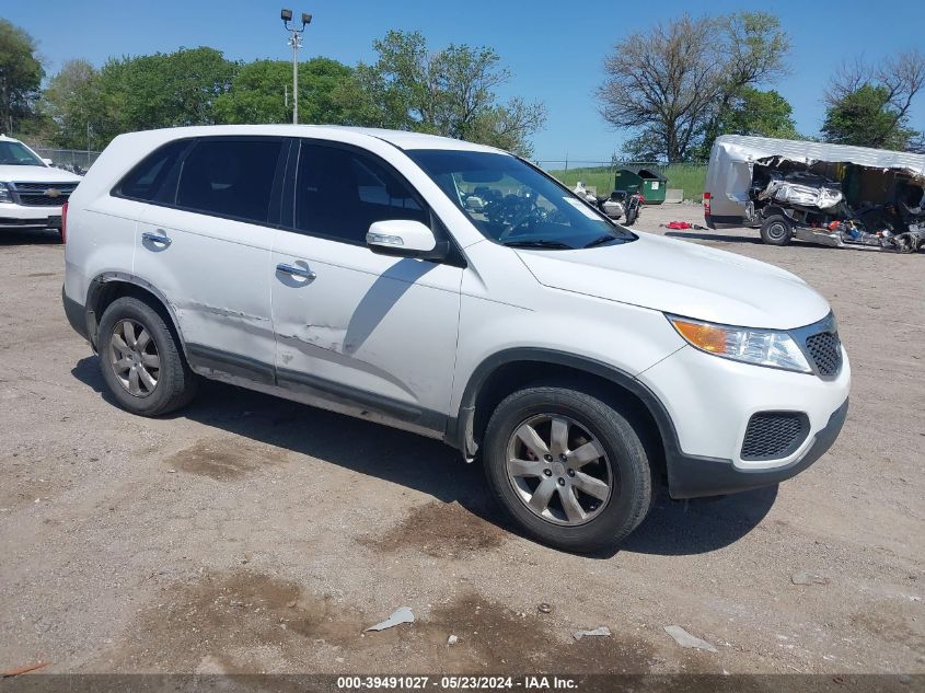 2011 Kia Sorento Lx VIN: 5XYKT3A17BG128290 Lot: 39491027