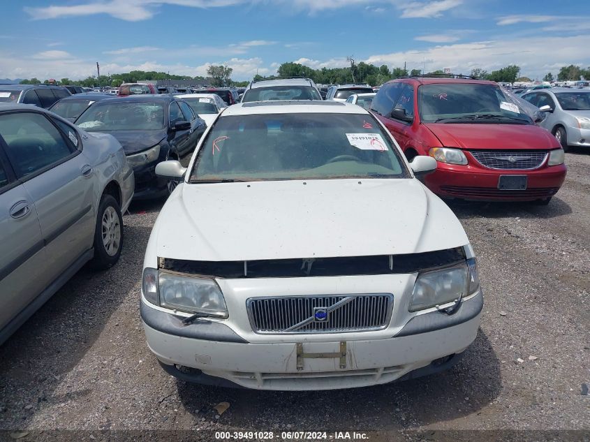 2002 Volvo S80 2.9 VIN: YV1TS92D421243460 Lot: 39491028