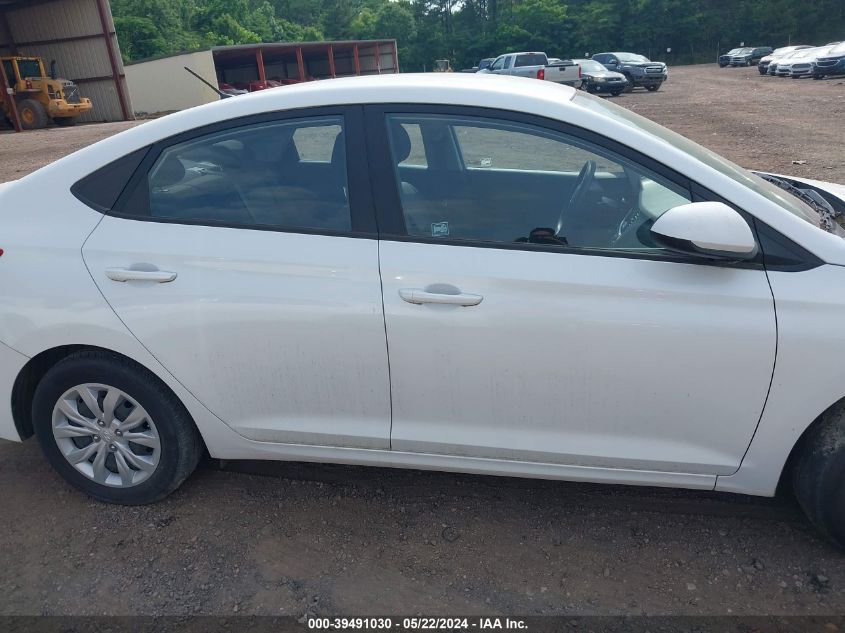 2021 Hyundai Accent Se VIN: 3KPC24A6XME129037 Lot: 39491030