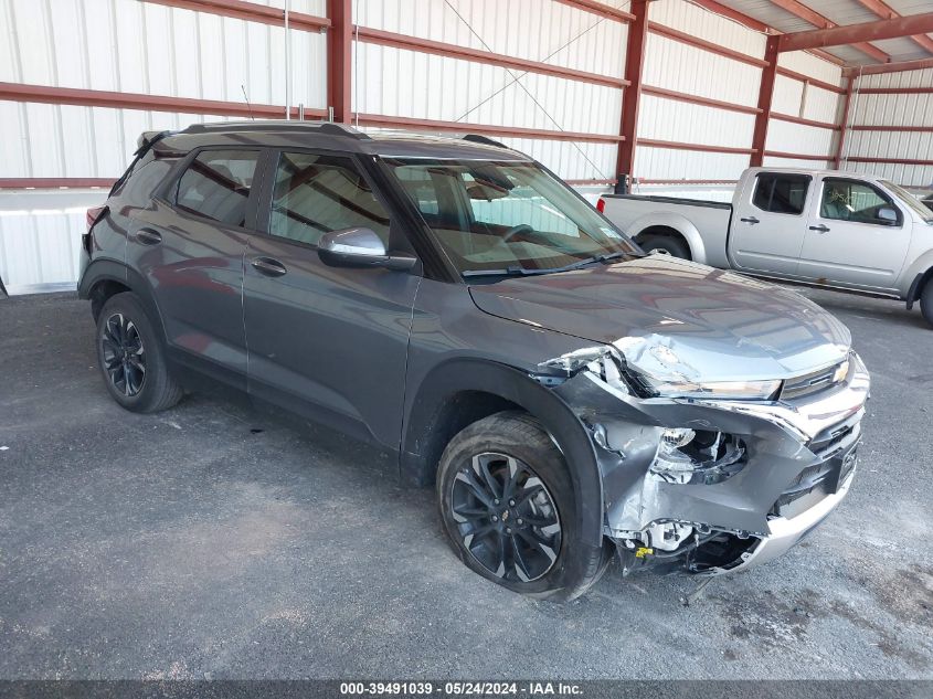 2022 Chevrolet Trailblazer Awd Lt VIN: KL79MRSL1NB092641 Lot: 39491039